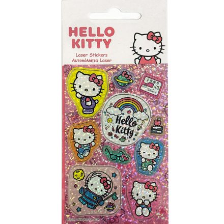 Hello Kitty hologrammos matrica szett