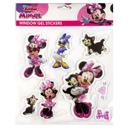 Disney Minnie zselés ablak matrica szett