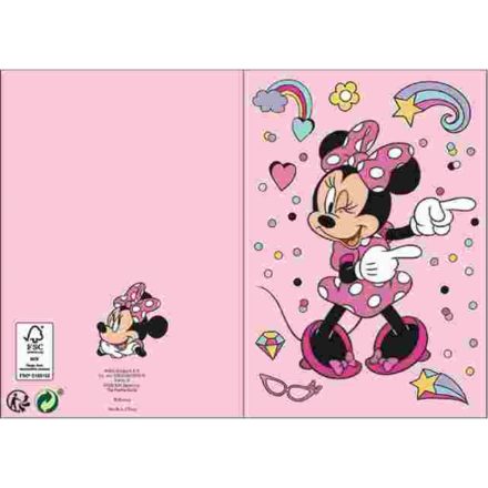 Disney Minnie Wink 3D pop-up üdvözlőkártya + boríték