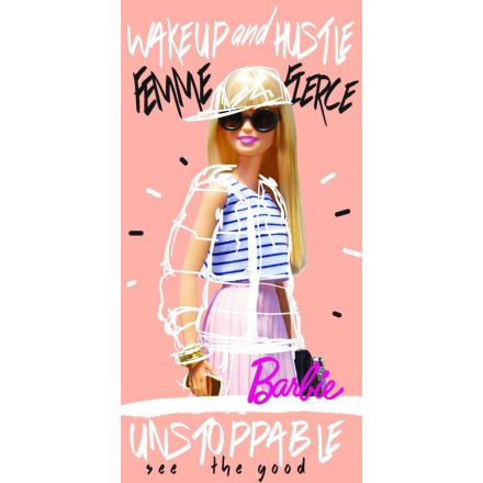 Barbie fürdőlepedő, strand törölköző 70*140cm