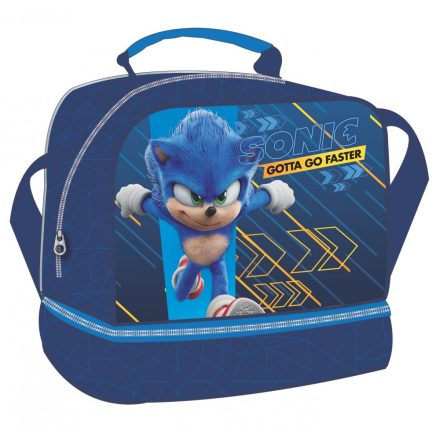 Sonic a sündisznó Speed thermo uzsonnás táska 21 cm