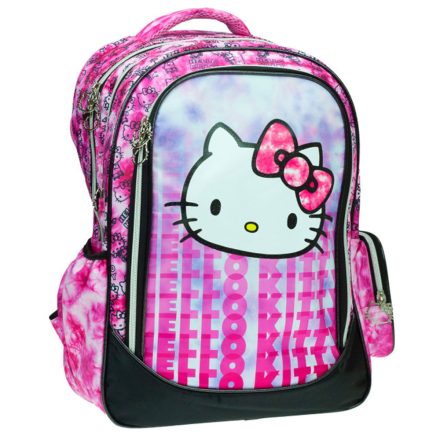Hello Kitty Tie-dye iskolatáska, táska 46 cm