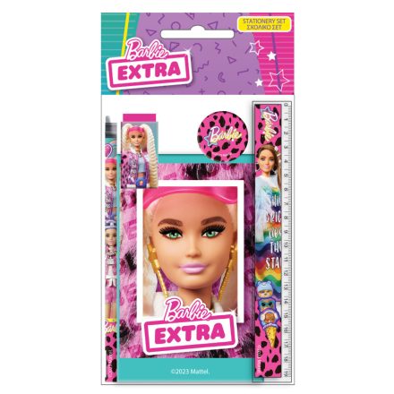 Barbie Extra írószer szett 5 db-os