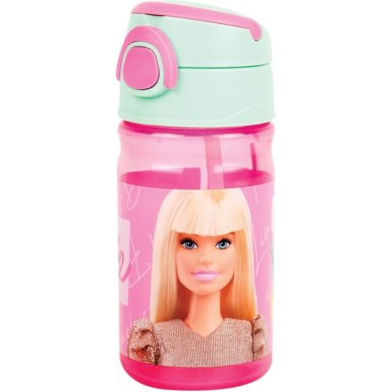 Barbie műanyag kulacs akasztóval 350 ml