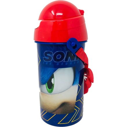Sonic a sündisznó kulacs, sportpalack 500 ml