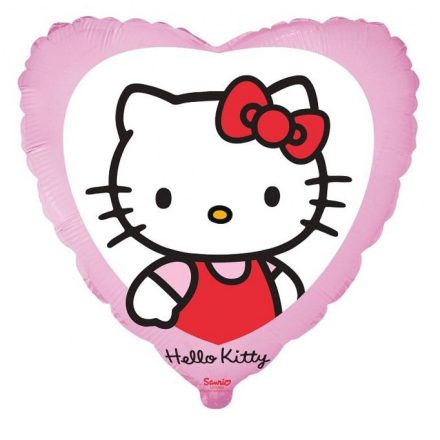 Hello Kitty Pink fólia lufi 45 cm