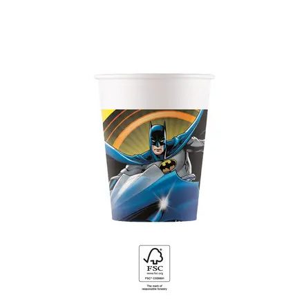 Batman Rogue Rage papír pohár 8 db-os 200 ml FSC