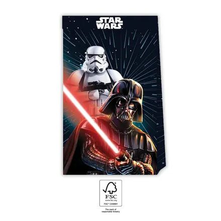 Star Wars Galaxy papírzacskó 4 db-os FSC