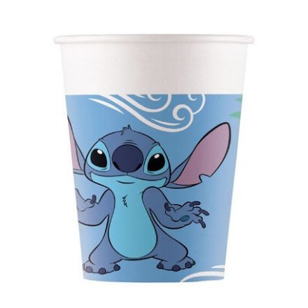 Disney Lilo és Stitch, A csillagkutya Angel papír pohár 8 db-os 200 ml FSC