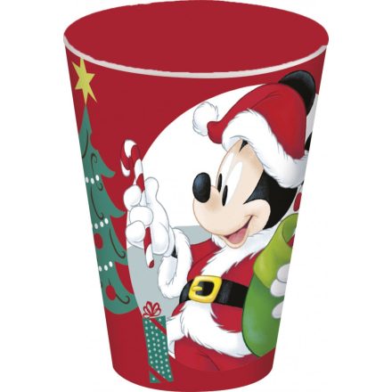 Disney Minnie and Mickey Karácsonyi pohár, műanyag 430 ml